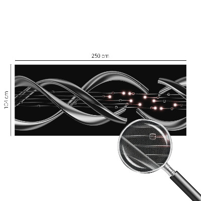 Självhäftande fototapet Flätat mönster