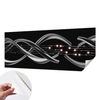 Självhäftande fototapet Flätat mönster