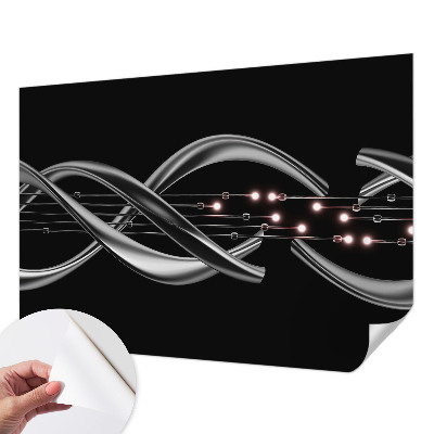 Självhäftande fototapet Flätat mönster