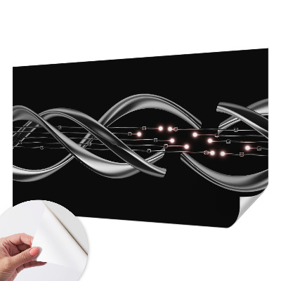 Självhäftande fototapet Flätat mönster