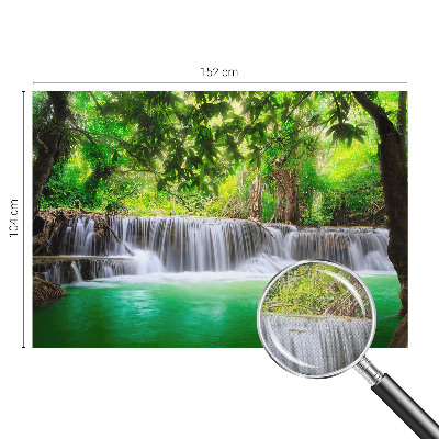 Fototapet för barn Skogsvattenfall