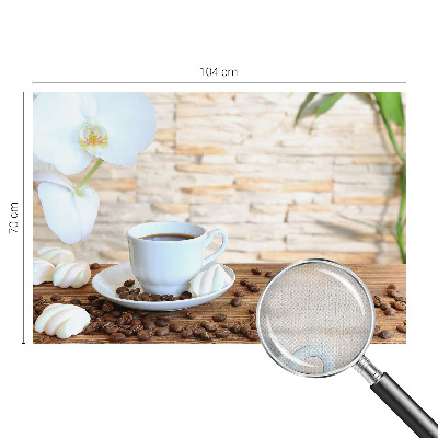 Peel and stick fototapet med blommigt motiv för en avslappnad atmosfär
