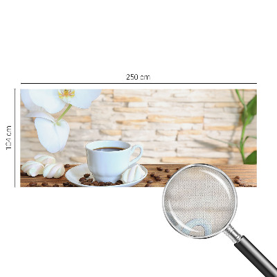 Peel and stick fototapet med blommigt motiv för en avslappnad atmosfär