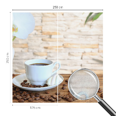 Peel and stick fototapet med blommigt motiv för en avslappnad atmosfär