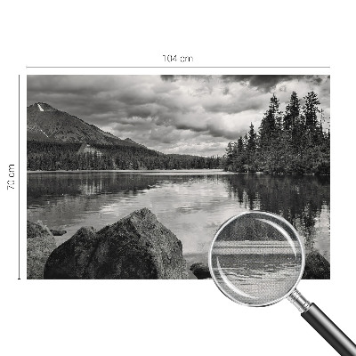 Fototapet barn Bergspanorama