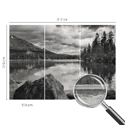 Fototapet barn Bergspanorama