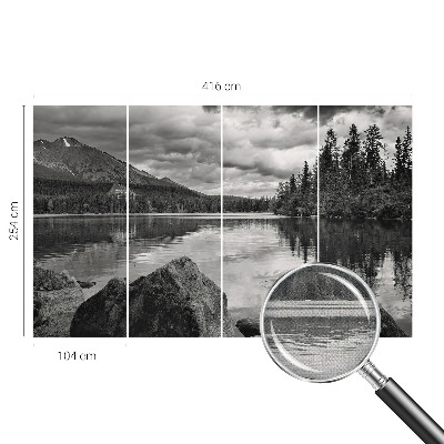 Fototapet barn Bergspanorama