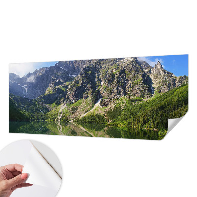 Självhäftande fototapet Pittoreska berg