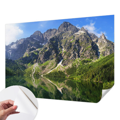 Självhäftande fototapet Pittoreska berg