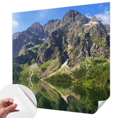 Självhäftande fototapet Pittoreska berg