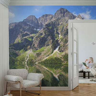 Självhäftande fototapet Pittoreska berg