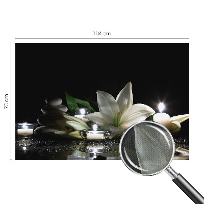 Självhäftande fotovägg Avkopplande scen