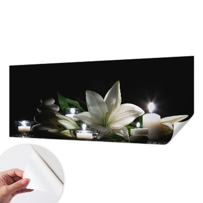 Självhäftande fotovägg Avkopplande scen