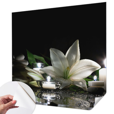 Självhäftande fotovägg Avkopplande scen