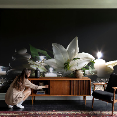 Självhäftande fotovägg Avkopplande scen