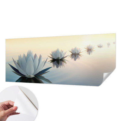 3D fototapet med motiv av en fridfull utsikt