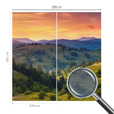 Peel and stick fototapet Bergslandskap