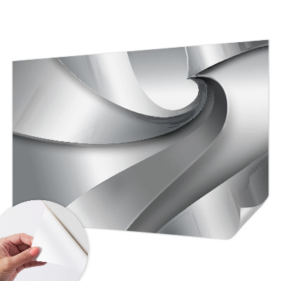 Självhäftande fototapet med ett mönster av geometriska spiraler