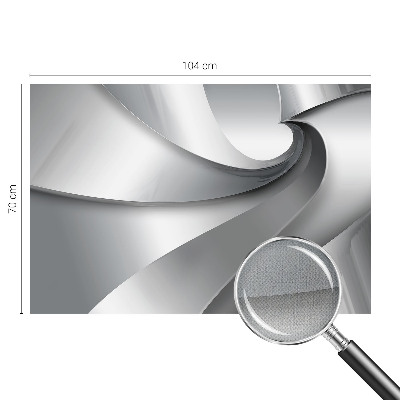 Självhäftande fototapet med ett mönster av geometriska spiraler