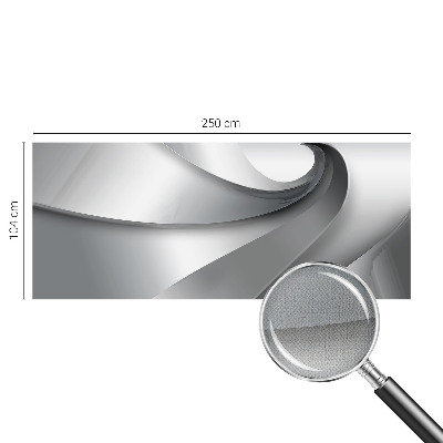 Självhäftande fototapet med ett mönster av geometriska spiraler