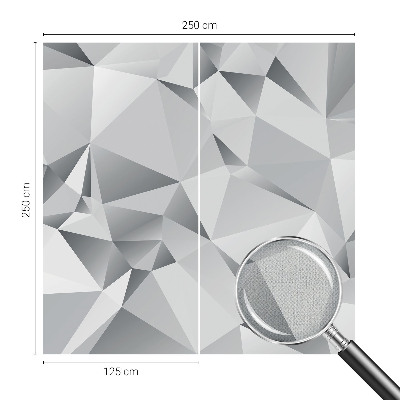 Självhäftande fotovägg med abstrakt geometriskt motiv