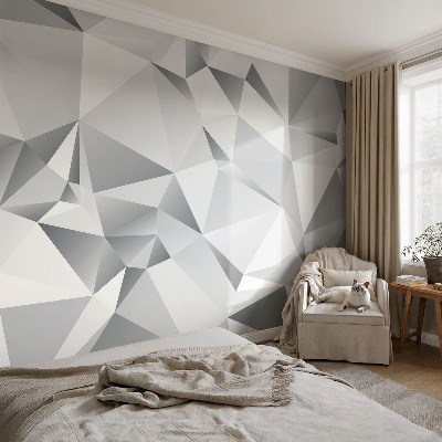 Självhäftande fotovägg Abstrakt geometri