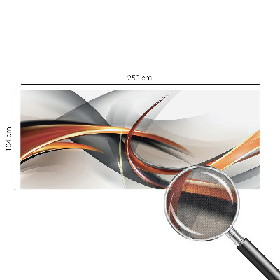 3D fototapet med abstrakt dynamik