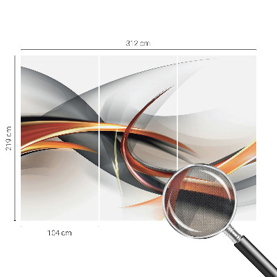 3D fototapet Abstrakt dynamik