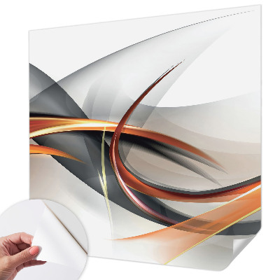 3D fototapet med abstrakt dynamik
