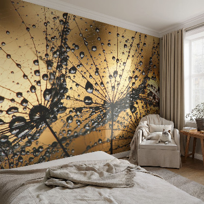 Självhäftande fotovägg Fina droppar