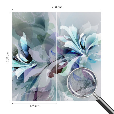 Peel and stick fototapet Blommig abstraktion