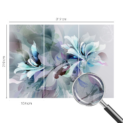 Peel and stick fototapet Blommig abstraktion