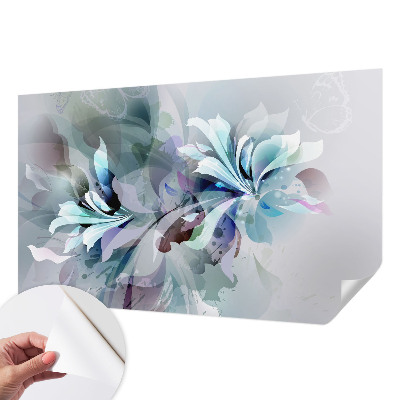 Peel and stick fototapet Blommig abstraktion