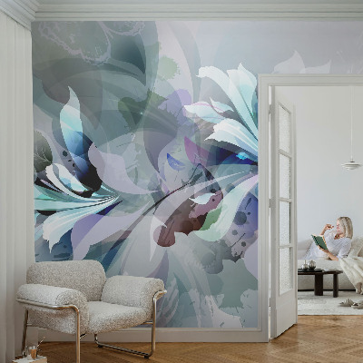 Peel and stick fototapet Blommig abstraktion