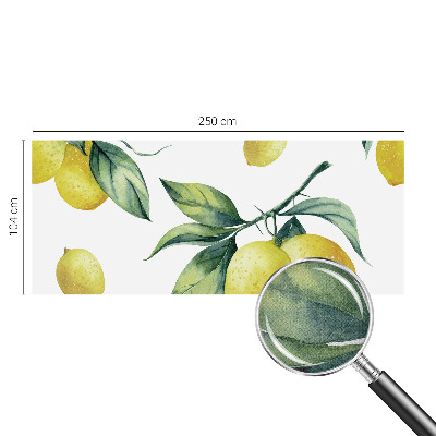 Fototapet för barn med citrondesign