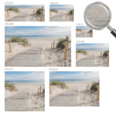 Fototapet för barn Trägångväg