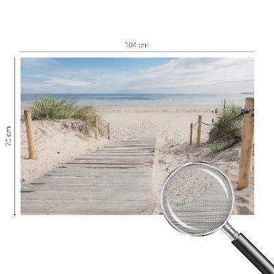 Fototapet för barn Trägångväg