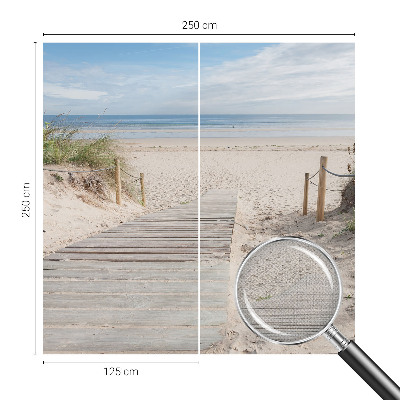 Fototapet för barn Trägångväg