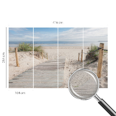 Fototapet för barn Trägångväg