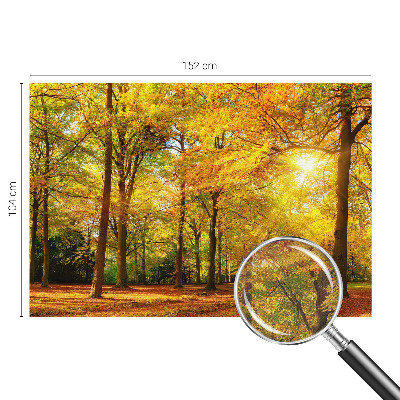 Peel and stick fototapet Gyllene blad