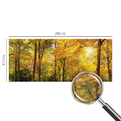 Peel and stick fototapet Gyllene blad