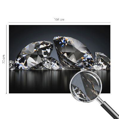 Självhäftande fototapet Kristallskönhet