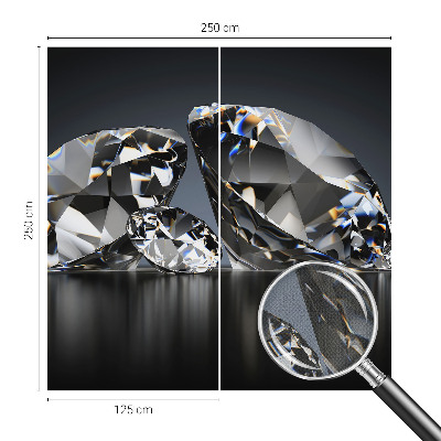 Självhäftande fototapet Kristallskönhet