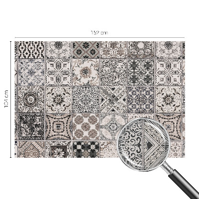 Självhäftande fotovägg Kakelmönster