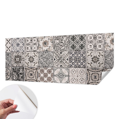 Självhäftande fotovägg Kakelmönster