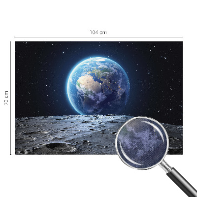 Fototapet för barn med ett kosmiskt panorammotiv