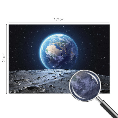 Fototapet för barn med ett kosmiskt panorammotiv