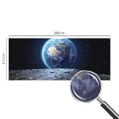 Fototapet för barn med ett kosmiskt panorammotiv