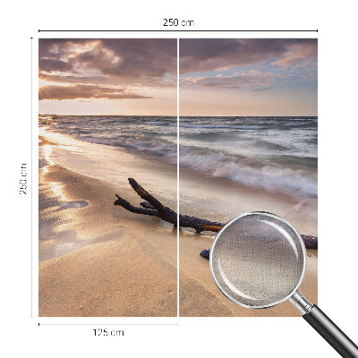 Självhäftande fotovägg Västra stranden