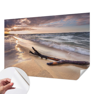 Självhäftande fotovägg Västra stranden